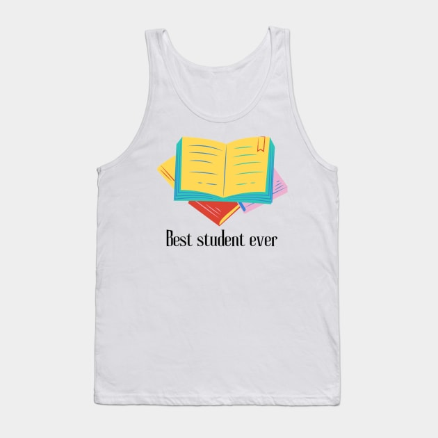 Student Tank Top by DeviAprillia_store